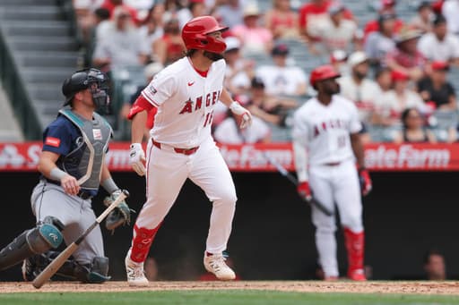 Nolan Schanuel’s sacrifice fly lifts Angels to 8-7 win over Mariners in 11 innings