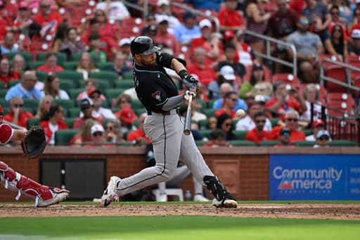 Locklear, Pdaadt help the Diamondbacks beat the Cardinals 10-6