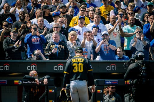 Pirates ace Paul Skenes gets chased in the 1st inning by the Mets on opening day