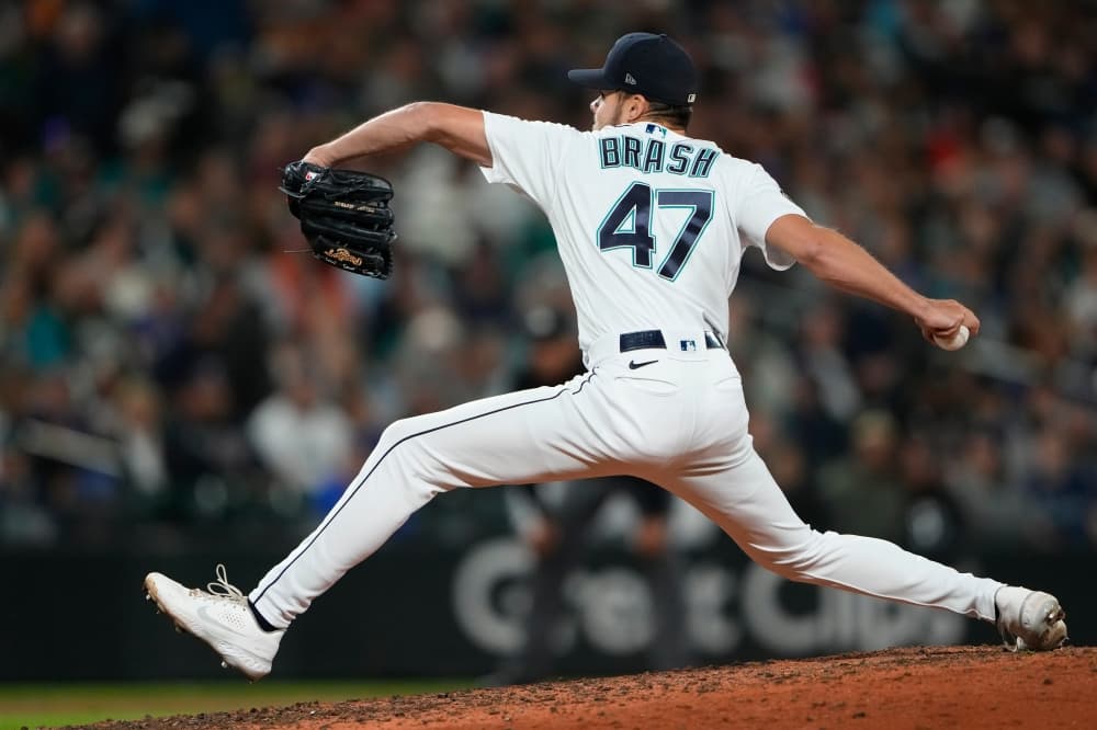 Mariners’ top reliever Matt Brash to miss the rest of season after Tommy John surgery