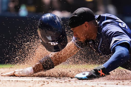 Rookie Simpson has 3 hits as the Rays sweep the Padres with a 4-2 win