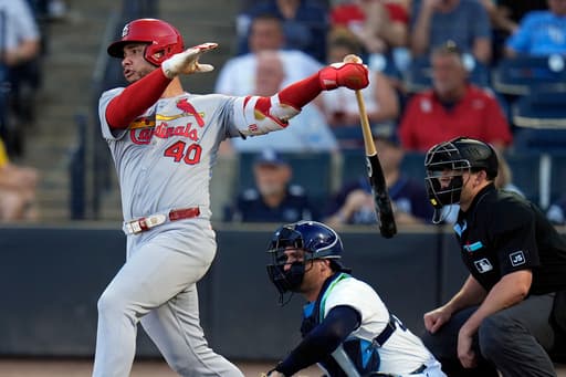 Contreras HR, Burleson’s 2 RBIs power the Cardinals to a 7-4 win over the Rays