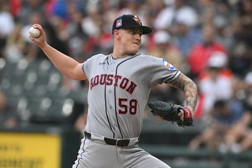 Hunter Brown pitches Astros past White Sox 4-1 for 5th straight win