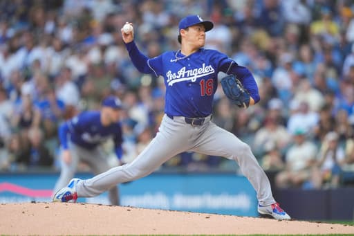 Yamamoto shines in Milwaukee again as Dodgers defeat Brewers 5-1