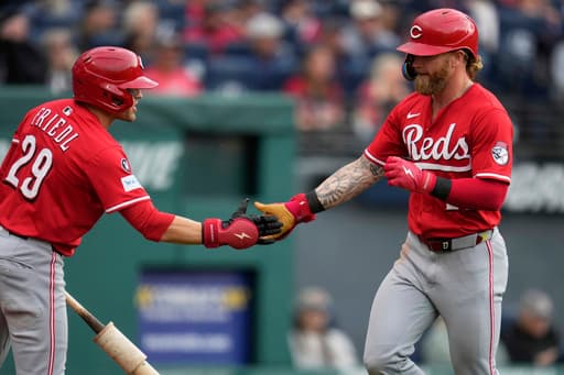 Fraley and Miley propel Reds past Guardians 7-4 in Francona’s return