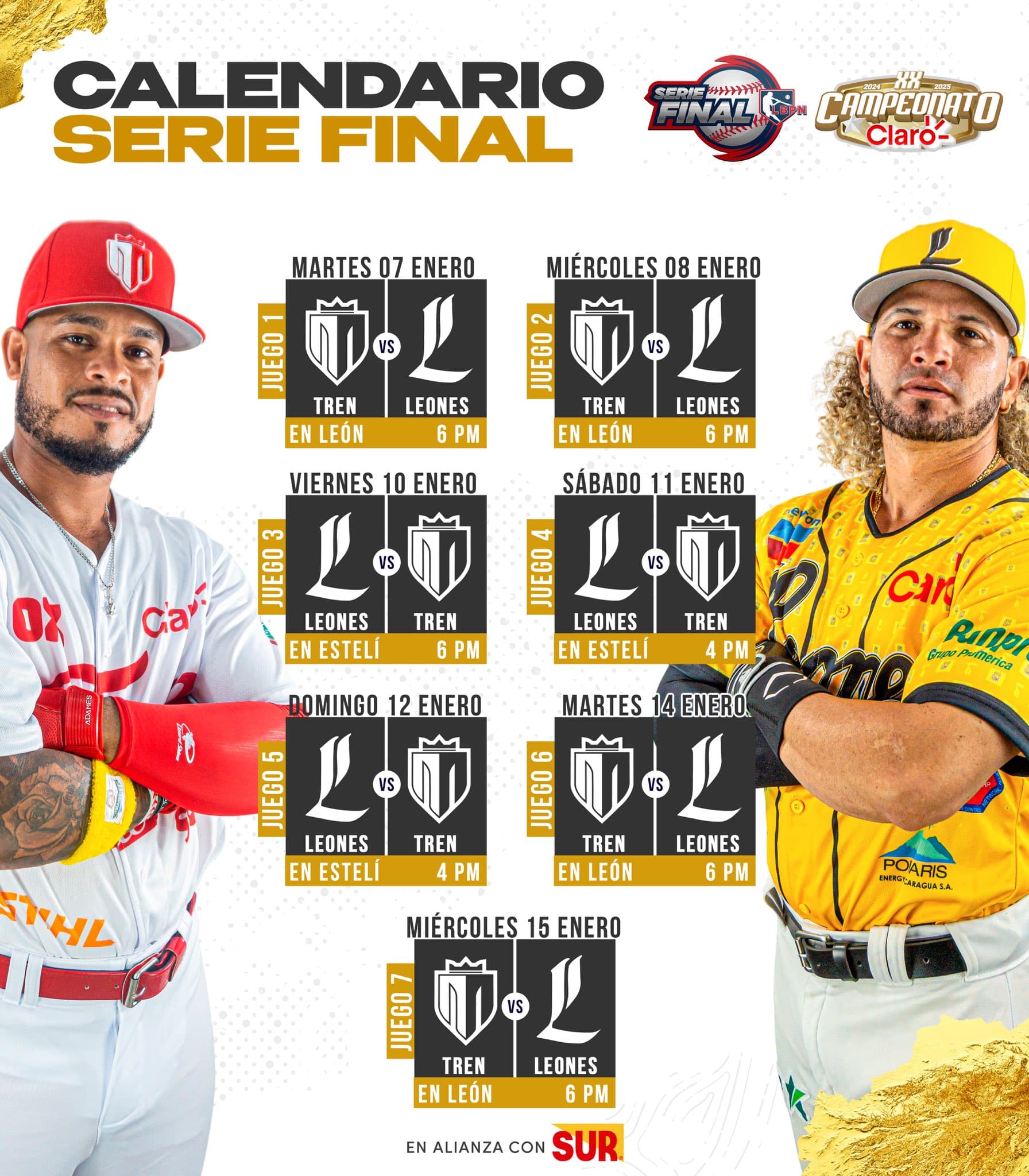 2024-25 Liga de Beisbol Profesional Nacional Best-of-Seven Championship Series in Nicaragua Preview
