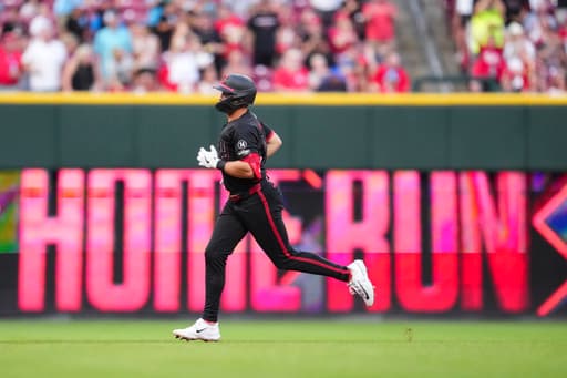 Nick Martinez and Spencer Steer just miss making history in Reds’ 8-1 win over Padres
