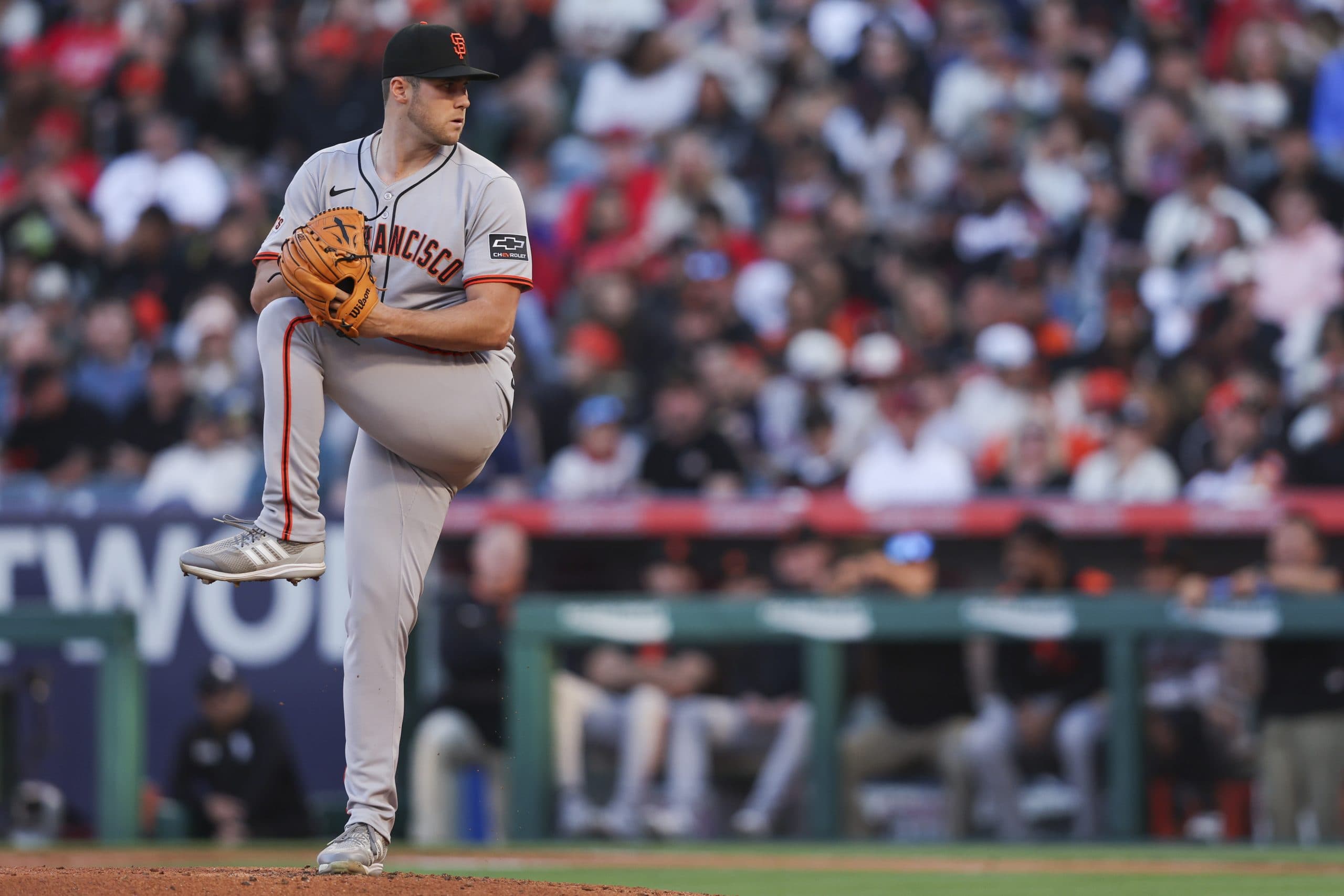 Giants ride Landen Roupp’s strong start and Matt Chapman’s 2-run homer to 3-2 win over Angels
