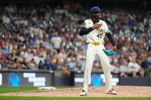 Brewers pitcher Abner Uribe suspended 1 game for actions against the Cardinals