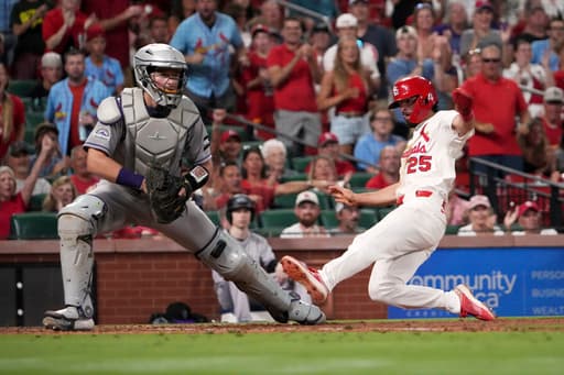 Donovan’s two-run double in the eighth inning secures Cardinals’ win over Rockies