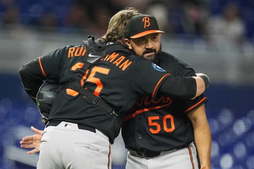 Rutschman’s go-ahead, pinch-hit single in ninth helps lift Orioles past Marlins 9-7