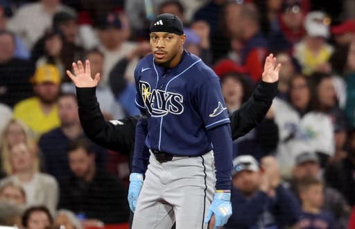 Simpson and Caminero lead Rays past Red Sox 8-4 for 7th consecutive victory