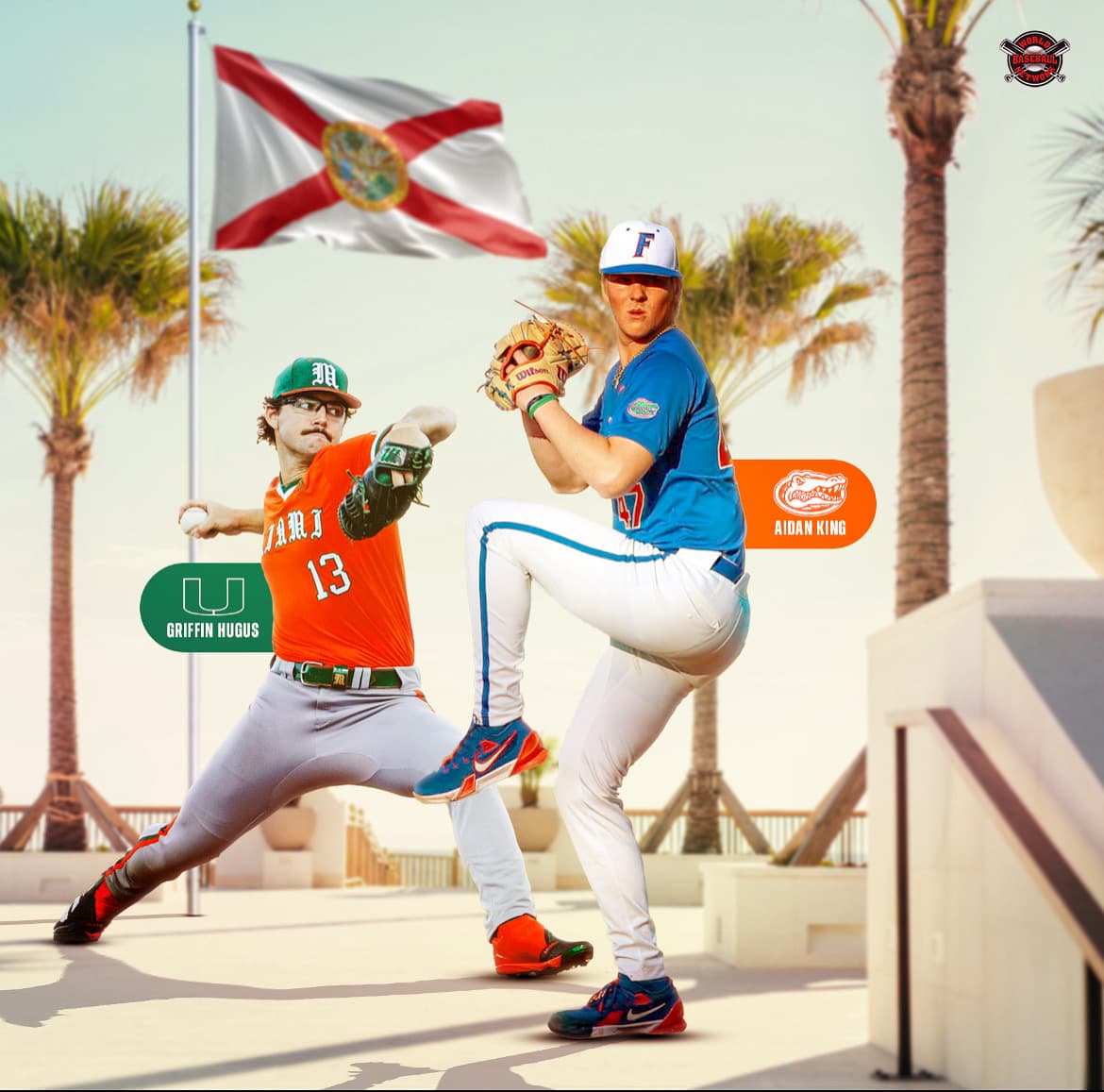 Sunshine State Starters: Florida’s Aidan King and Miami’s Griffin Hugus Shine in Starts During NCAA Tournament Regionals