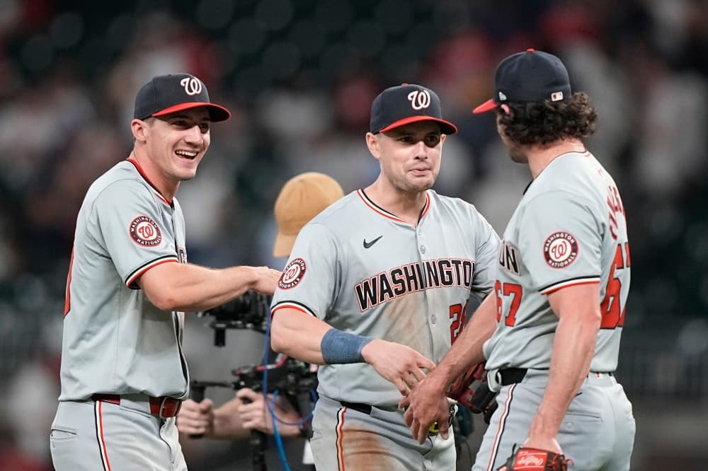 Nationals secure their first four-game series win over the Braves since 2016