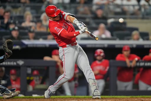Mike Trout vs. Aaron Judge turns into starry slugfest of 3-time MVPs as Yankees edge Angels 11-10