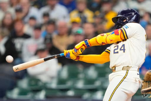 Contreras’ big game helps Brewers overcome loss of Woodruff in 13-1 rout of Diamondbacks