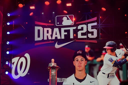 Nationals take Eli Willits with No. 1 pick in MLB draft, first of record 17 first-round shortstops