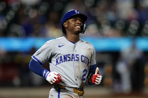 Tolbert ties MLB record with hits in 12 straight plate appearances as Royals rally past Mets 16-12