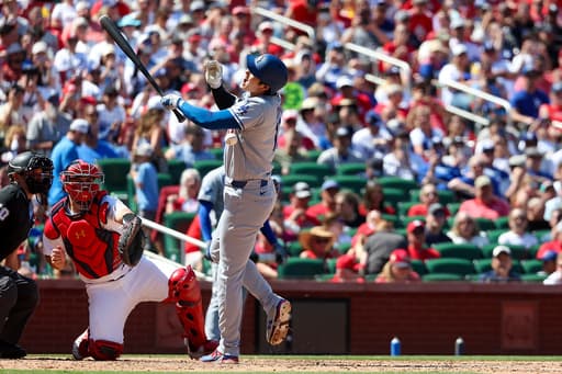 Dodgers’ Shohei Ohtani goes hitless in 4th straight game for the 1st time since 2022