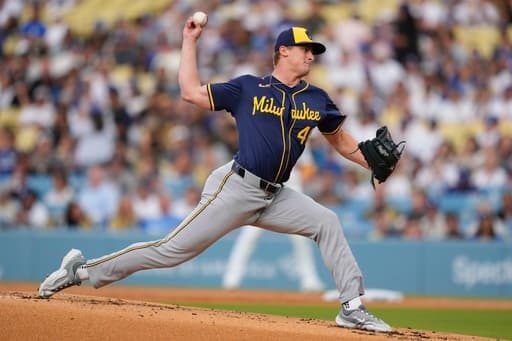 Quinn Priester dominates Dodgers as Brewers extend winning streak to 8 with 2-0 shutout