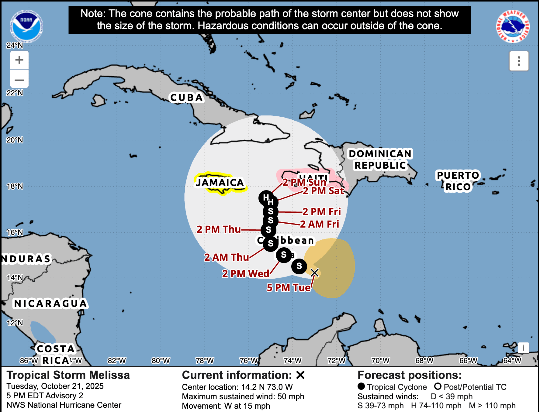 LIDOM Cancels Tuesday’s Games In Advance of Tropical Storm Melissa