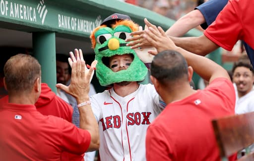 Trevor Story gets a strange homer at Fenway Park. Ball hits RF’s glove and ticks off Pesky Pole