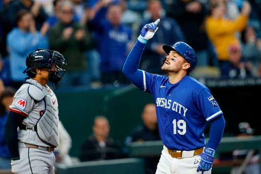 Massey’s go-ahead 2-run homer lifts Royals past Guardians 5-3 for their fifth straight win