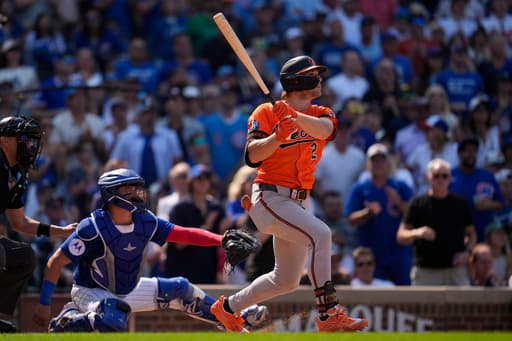 Henderson hits 3-run homer in the 8th in the Orioles’ 4-3 victory over the Cubs