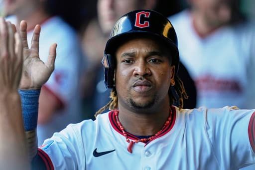 José Ramírez has 3 hits to help Guardians rally past Marlins, move closer to AL wild-card spot