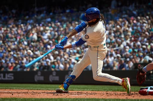 Crawford hits a grand slam, Hancock tosses 7 scoreless and the Mariners beat the Guardians 6-0