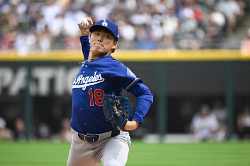 Dodgers’ Yamamoto loses no-hit bid on Peters’ leadoff homer for the White Sox in the 9th inning