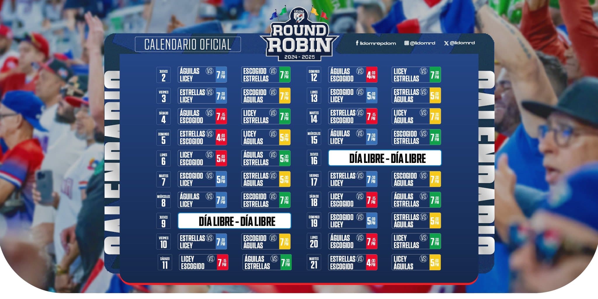 2024-25 LIDOM Playoff Round Robin Rundown