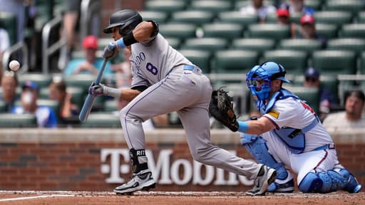 McMahon hits go-ahead homer in 7th as Rockies beat Holmes and Braves 10-1
