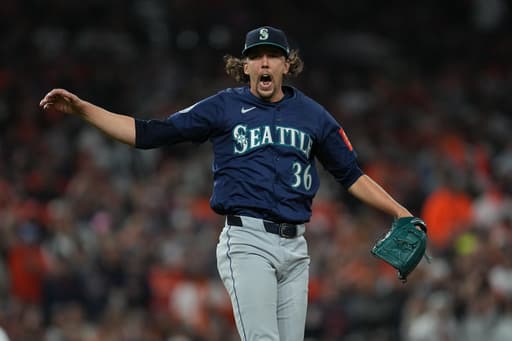 Raleigh, Suarez, Crawford homer and Mariners top Tigers 8-4 for a 2-1 lead in the AL Division Series
