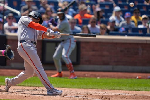 Devers homers to help the Giants rout the Mets 12-4 for a series victory