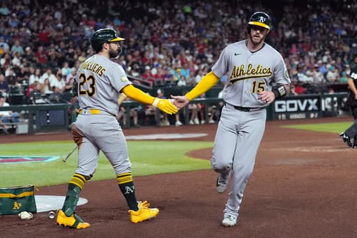 A’s Shea Langeliers, Mark Leiter Jr. to have season-ending surgeries this week