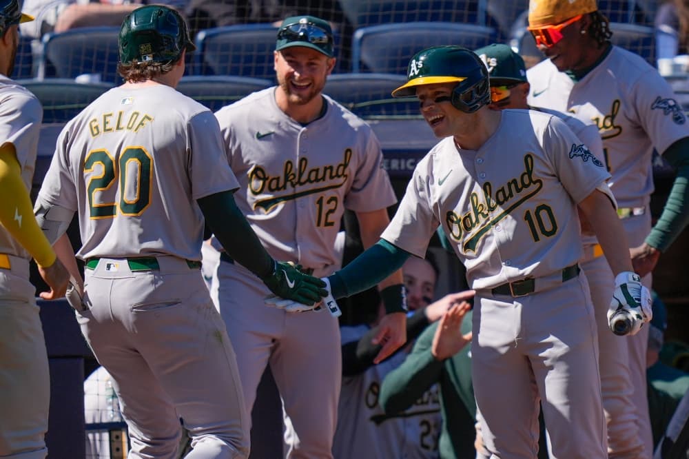 Ninth inning 2-run homer is all A’s need to beat Yankees 2-0 after 1st-inning ejection of Boone