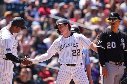 Rockies beat White Sox 6-4 to avoid sweep in series between majors’ worst teams