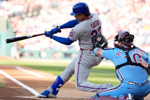 Juan Soto homers twice to lead the Mets to a 6-4 win over the Phillies