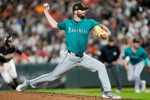 Guardians acquire right-hander Cody Bolton from Mariners