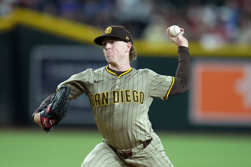 Left-hander JP Sears optioned to minors 1 day after rough debut with San Diego Padres