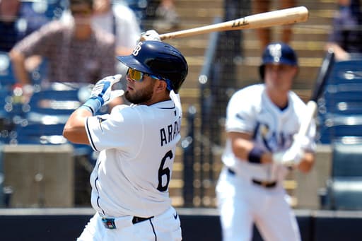 Jonathan Aranda drives in two and the Rays win their fourth straight, 4-3 over the Marlins
