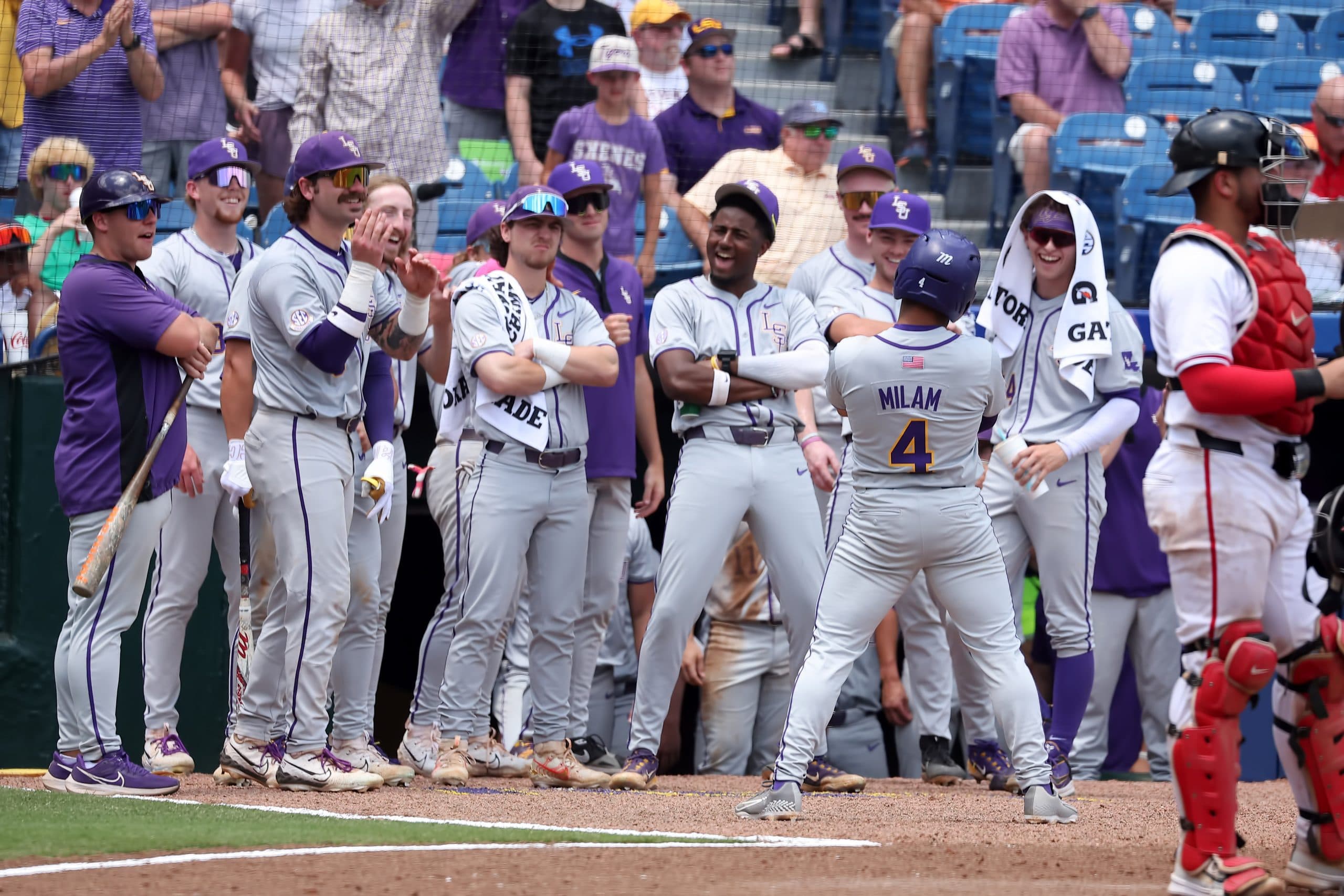2023 Champs LSU Walk-Off Wofford in First Regional Game