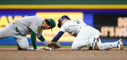 Brewers shatter 33-year-old team record by stealing 9 bases, 6 in 1st inning