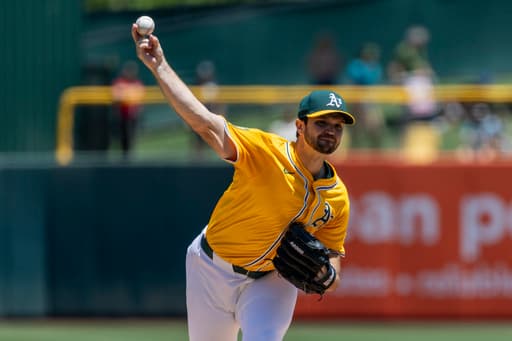 A’s pitcher Gunnar Hoglund to miss rest of season after hip surgery