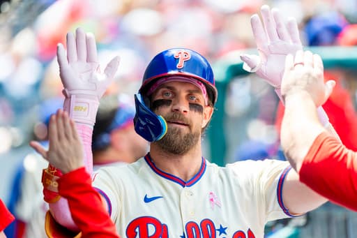 Bryce Harper bristles at blowback from toothbrushing technique. Just a squeeze, from tube to tongue