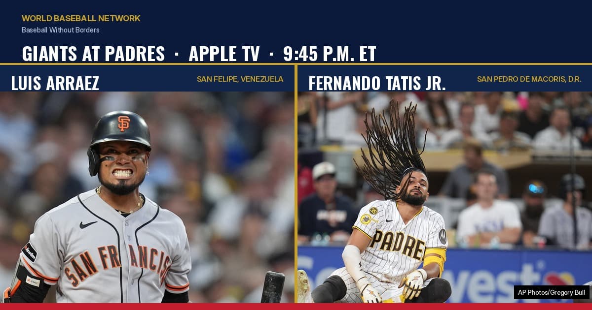 Giants vs. Padres on Apple TV: How to Watch, Deadline Buzz