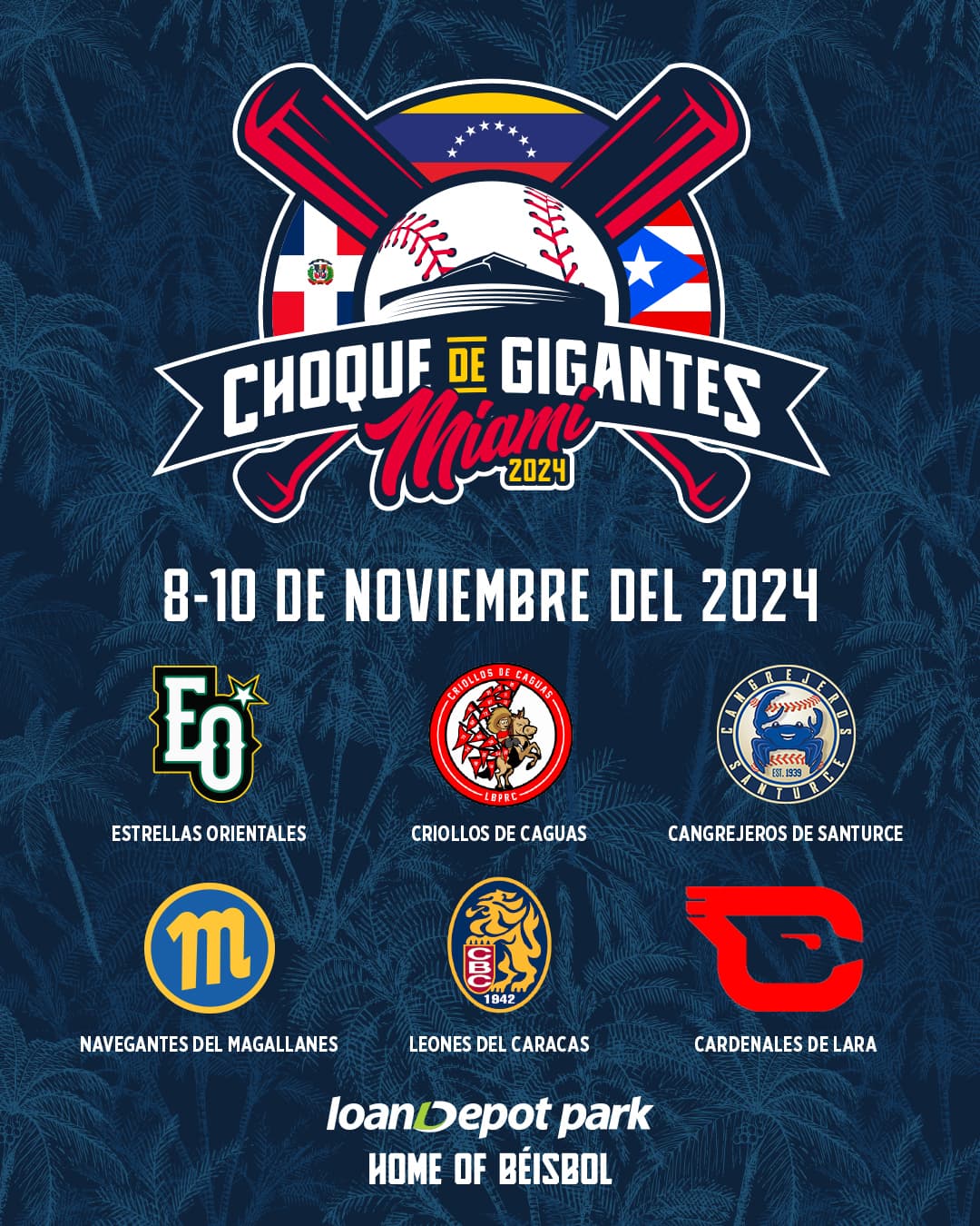 Caribbean Winter League Neutral Site Events Ledger