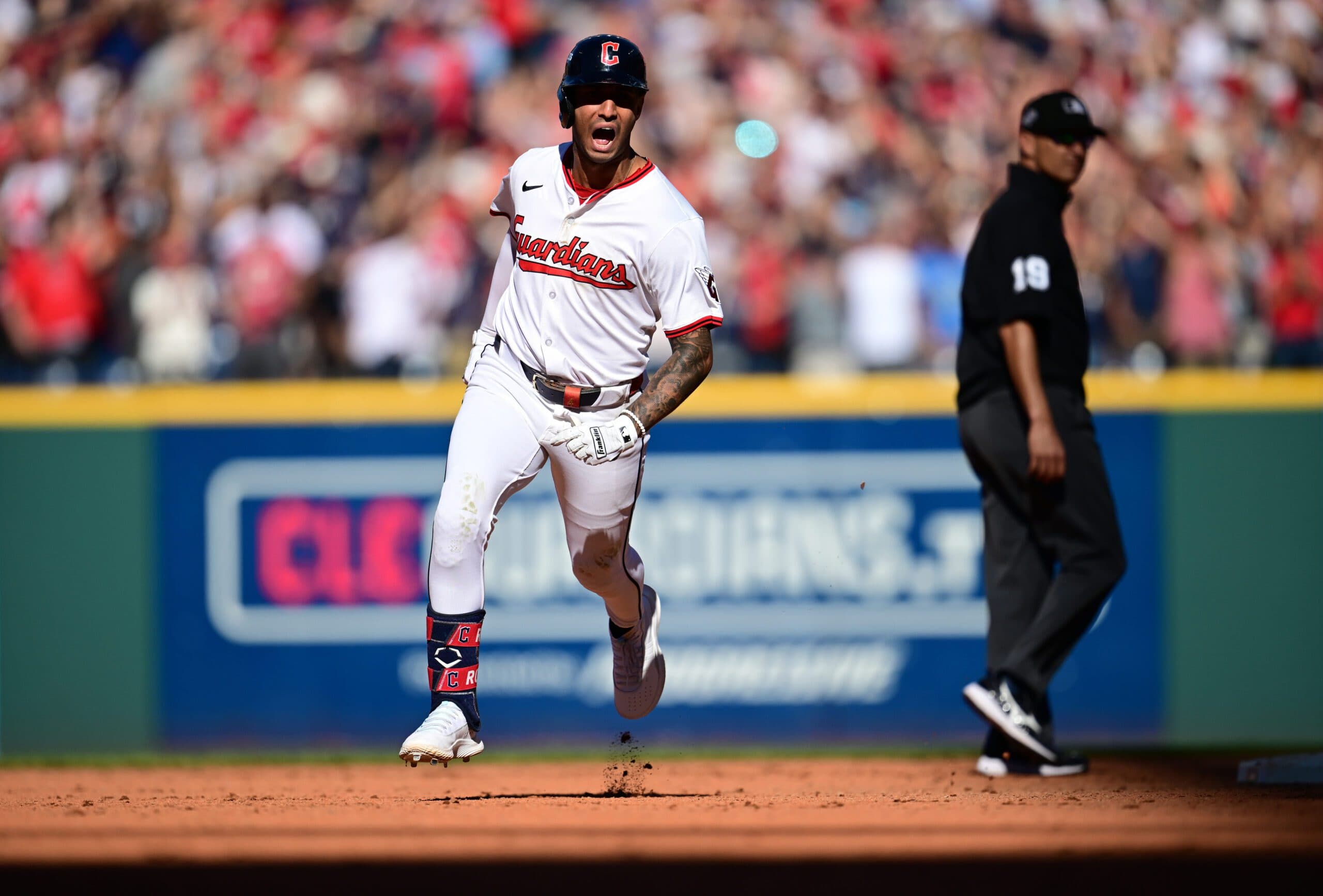 Brayan Rocchio’s Homer Sparks Guardians As They Force Game Three With Tigers