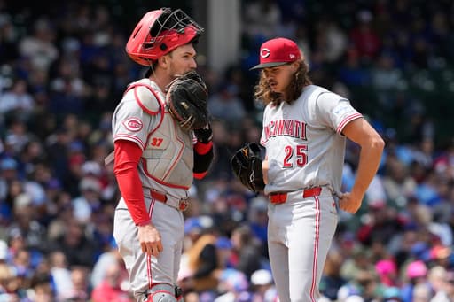 Cincinnati Reds starter Rhett Lowder exits with right shoulder discomfort at Chicago Cubs